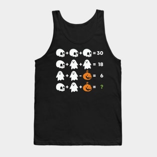 Halloween Mathematic Tank Top